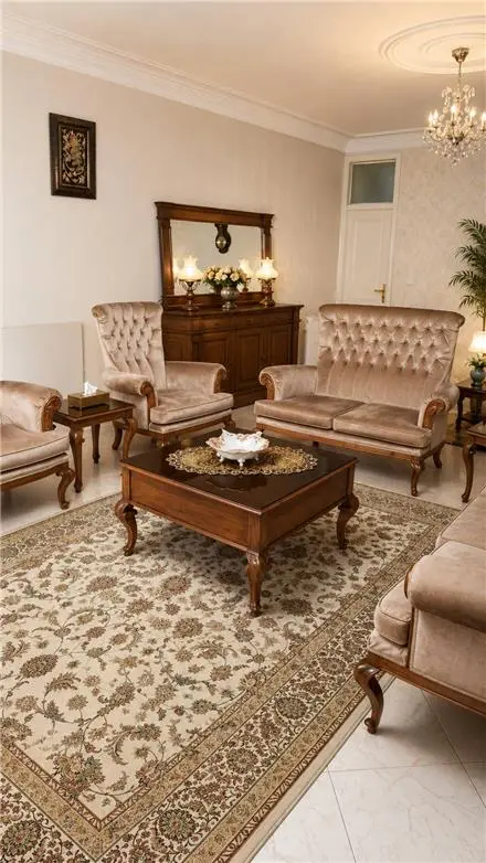 مبلمان کلاسیک هفت نفره