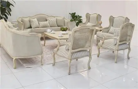 مبل استیل کویین فرانسوی و ناهارخوری