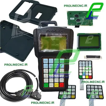 تعمیر تخصصی کنترلر RichAuto DSP رفع خطا ، تعویض LCD ، برد
