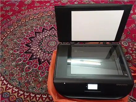 پرینتر 3 کاره رنگی hp - کارتریج ندارد - تست نشده - صفحه لمسی