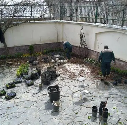 طراحی، اجرا و نگهداری فضای سبز
