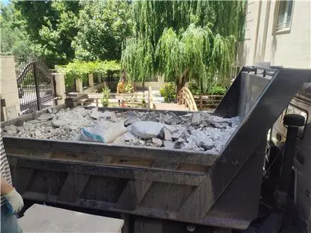 حمل نخاله و پسماند ساختمانی