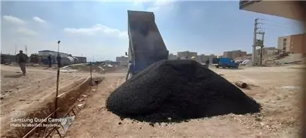 آسفالتکاری و پخش تراشه آسفالت