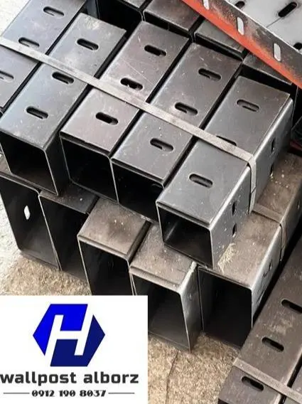 والپست و مقاطع والپست و اتصالات والپست