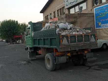 حمل نخاله های ساختمانی