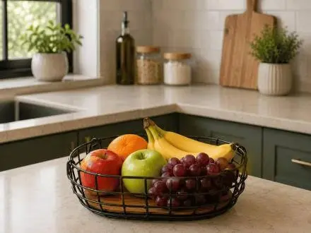 سبد میوه ی بیضی کوچک