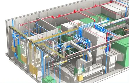 طراحی حرفه ای نقشه های فاز ۲ تاسیسات مکانیکی با Revit (اجرایی)