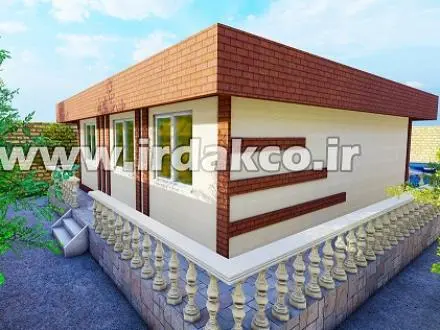 مدرسه پیش ساخته بتنی