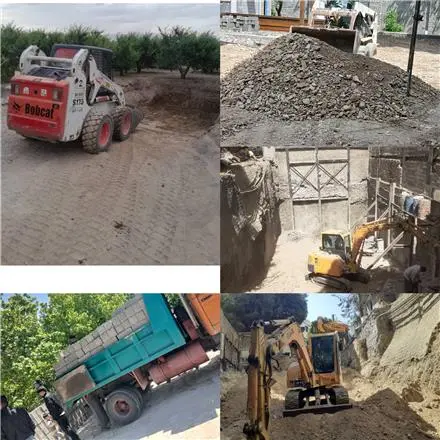 اجاره مینی بیل . بیل مکانیکی . بابکت . لودر