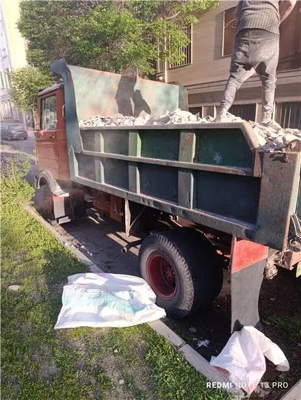 حمل نخاله با خاور کمپرسی