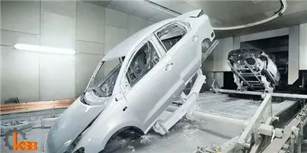خط رنگ خودرو (خط ED - خط PT)