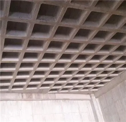 طراحی سقف وافل و سازه بتنی