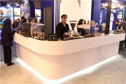 تشریفات نمایشگاهی خدمات نمایشگاهی پذیرایی غرفه سارینا