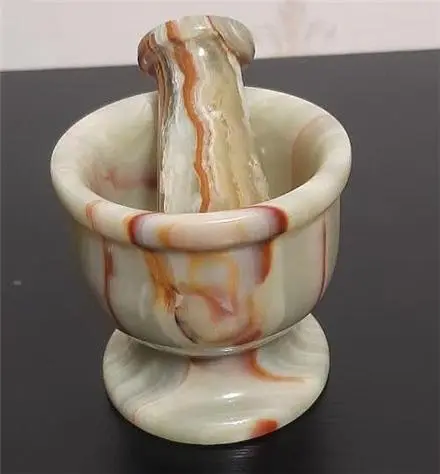 هاون مرمر سنگی