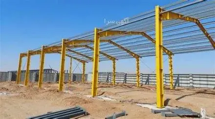 فروش زمین صنعتی 8580 متری با سند شش‌دانگ دو راهی طبس