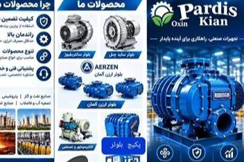 تعمیرات تخصصی بلوئرهای صنعتی روتس (AERZEN, ROBUSCHI