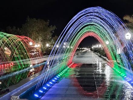 طراحی و ساخت انواع آبنمای کف خشک، موزیکال وغیره