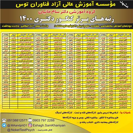 کلاس آنلاین کنکور ارشد روانشناسی کلاس دکتری مشاوره
