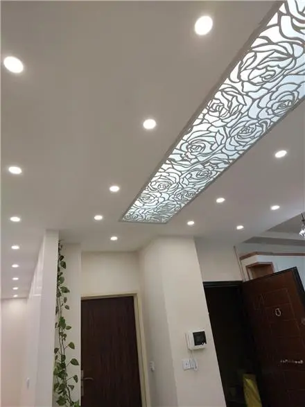 کناف سقف کاذب لاین نوری و دورباکس