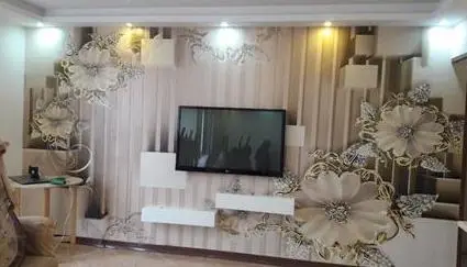 نصاب کاغذ دیواری نصب کفپوش