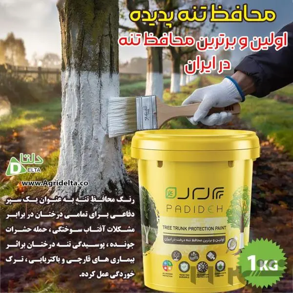 رنگ محافظ تنه درخت پدیده