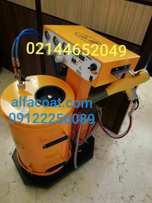 قیمت دستگاه پاشش رنگ پودری الکترواستاتیک