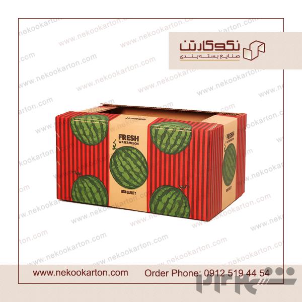 کارتن هندوانه صادراتی ، لیبل هندوانه