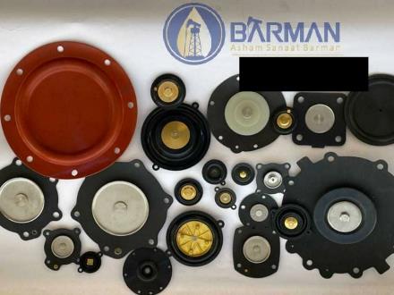 فروش دیافراگم های لاستیکی ، شیر برقی و کنترل ولو