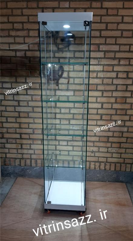 ویترین شیشه ای ثابت