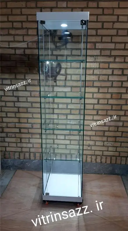 ویترین شیشه ای ثابت