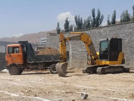 اجاره بیل مکانیکی مینی بیل ، بهمراه پیکور در کرج
