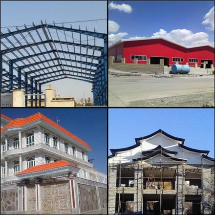 اجرای سقف شیروانی ، نصب شیروانی ویلایی انواع سقف سوله آلاچیق