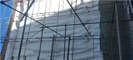 نصب ژئوممبران فنداسیون گود ساختمانی روف گاردن تونل