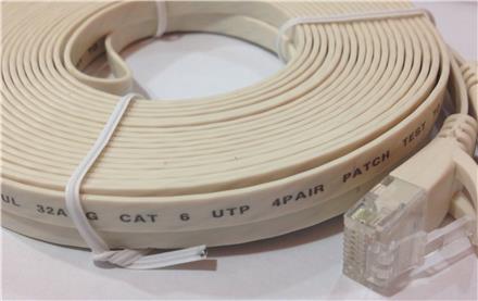 کابل فلت Cat6 پچکورد فلت Cat6