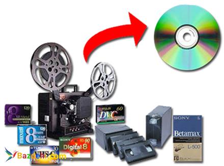 تبدیل فیلم ویدئو , تبدیل ویدئو به دی وی دی و فایل mp4