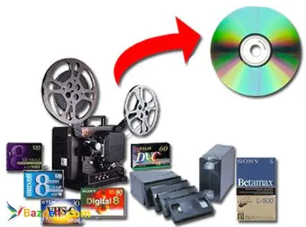 تبدیل فیلم ویدئو , تبدیل ویدئو به دی وی دی و فایل mp4