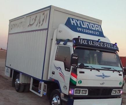 باربری پیک بادپا درحمل بار رباط کریم آبشناسان پرند