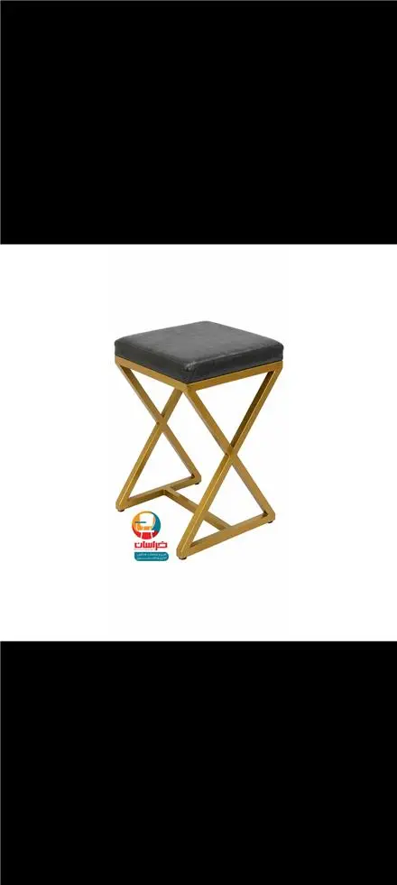 چهارپایه صندلی کافیشاپ طرح دار