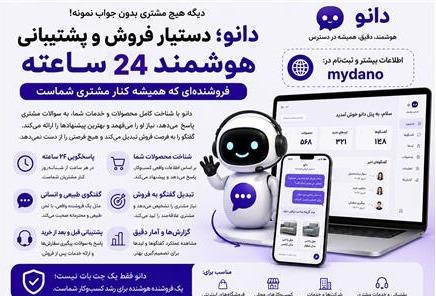 دانو؛ دستیار فروش هوشمند 24 ساعته برای کسب‌ و کارها