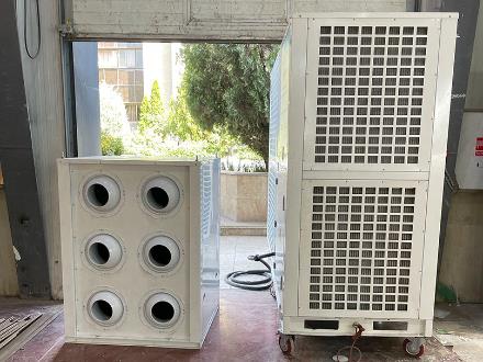 اجاره چیلر صنعتی سرمایش سوله و نمایشگاه