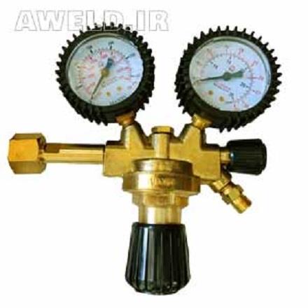 مانومتر CO2 دو گیجه تمام برنجی مکسس