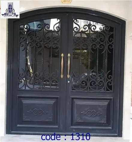 درب پارکینگ فلزی ، فرفورژه ، کلاسیک