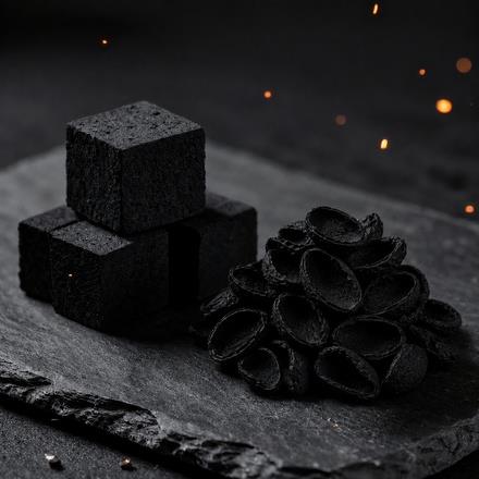 ذغال کربن پوست پسته