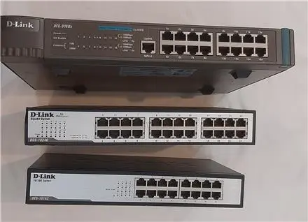 5 دستگاه سوئیچ DLINK