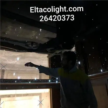 نورپردازی سقف اتاق خواب