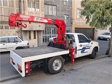 اجاره جرثقیل و بالابر نیسان دکل بلند شبانه روزی