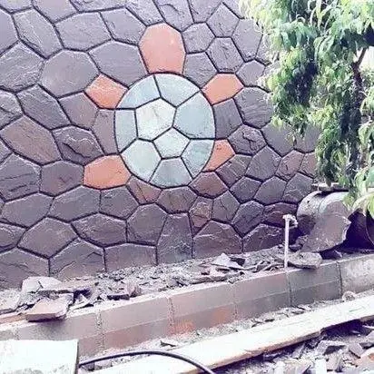 اجرای سنگ ورقهای دیوار
