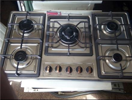 تبدیل اجاق گاز رومیزی شیشه ای به استیل تبریز
