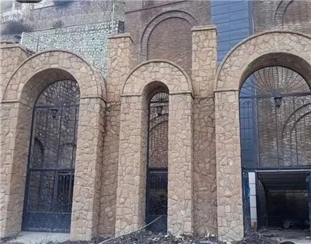 روش اجرای سنگ لاشه : برای اینکه یک تصور بهتر از متراژ سنگ