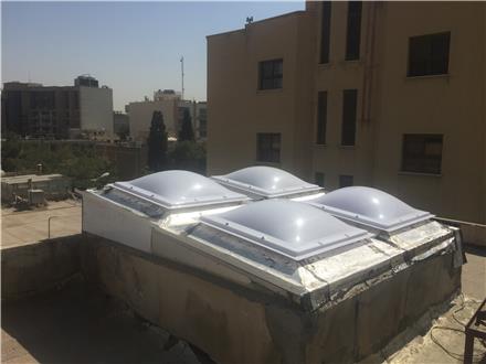 اجرای انواع نورگیر حبابی ( کوپل )